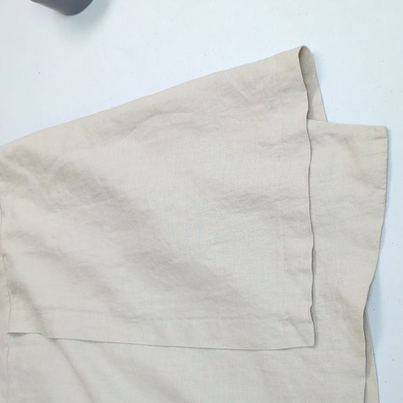 Linen fully lined skirt, size 10 - Picture 5 of 6